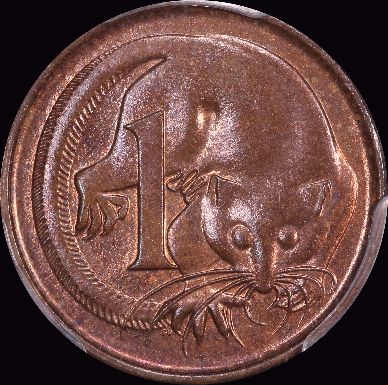 1966 Perth Mint One Cent Choice Unc (MS 63RB) product image