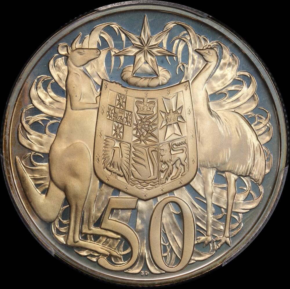 Australia 1966 Proof 50 Cent PCGS PR 68DCAM product image