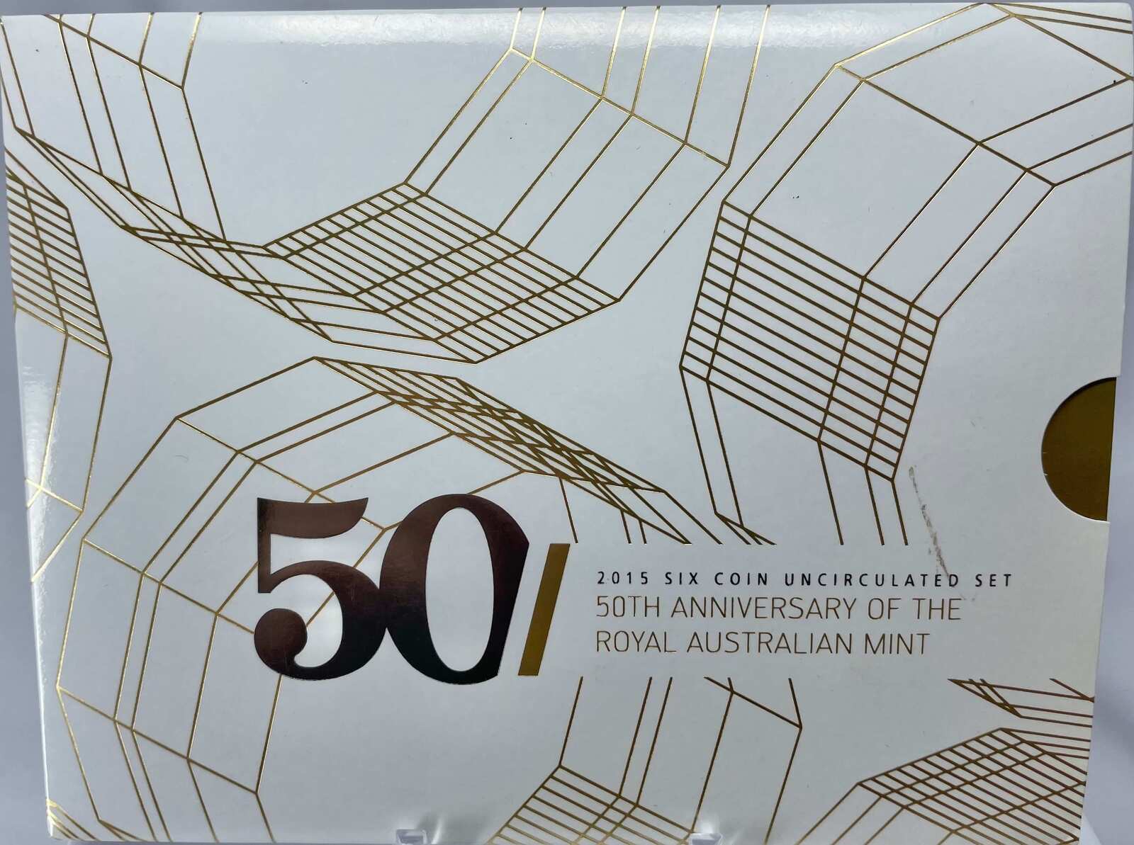 Australia 2015 Uncirculated Mint Coin Set 50th Anniversary of the Royal Australian Mint product image