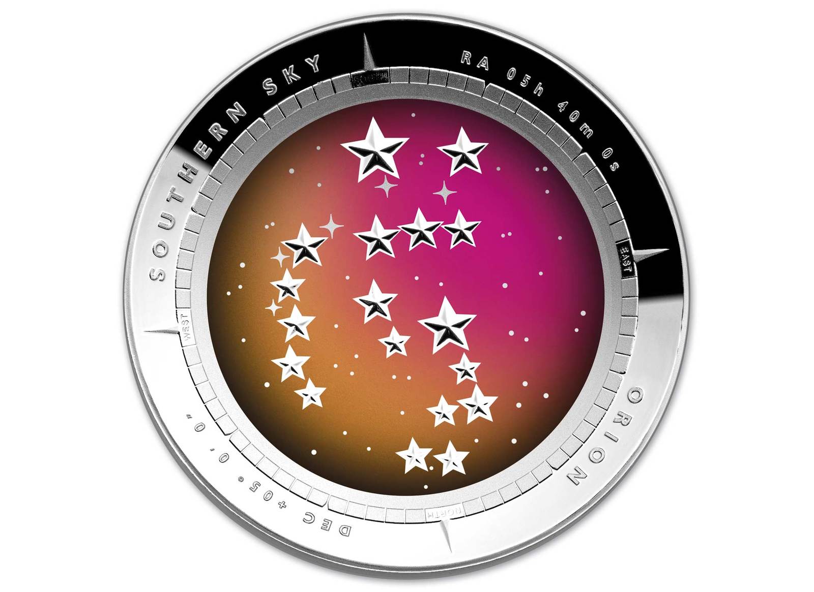 2014 Five Dollar Silver Proof Domed Coin Southern Sky - Orion product image