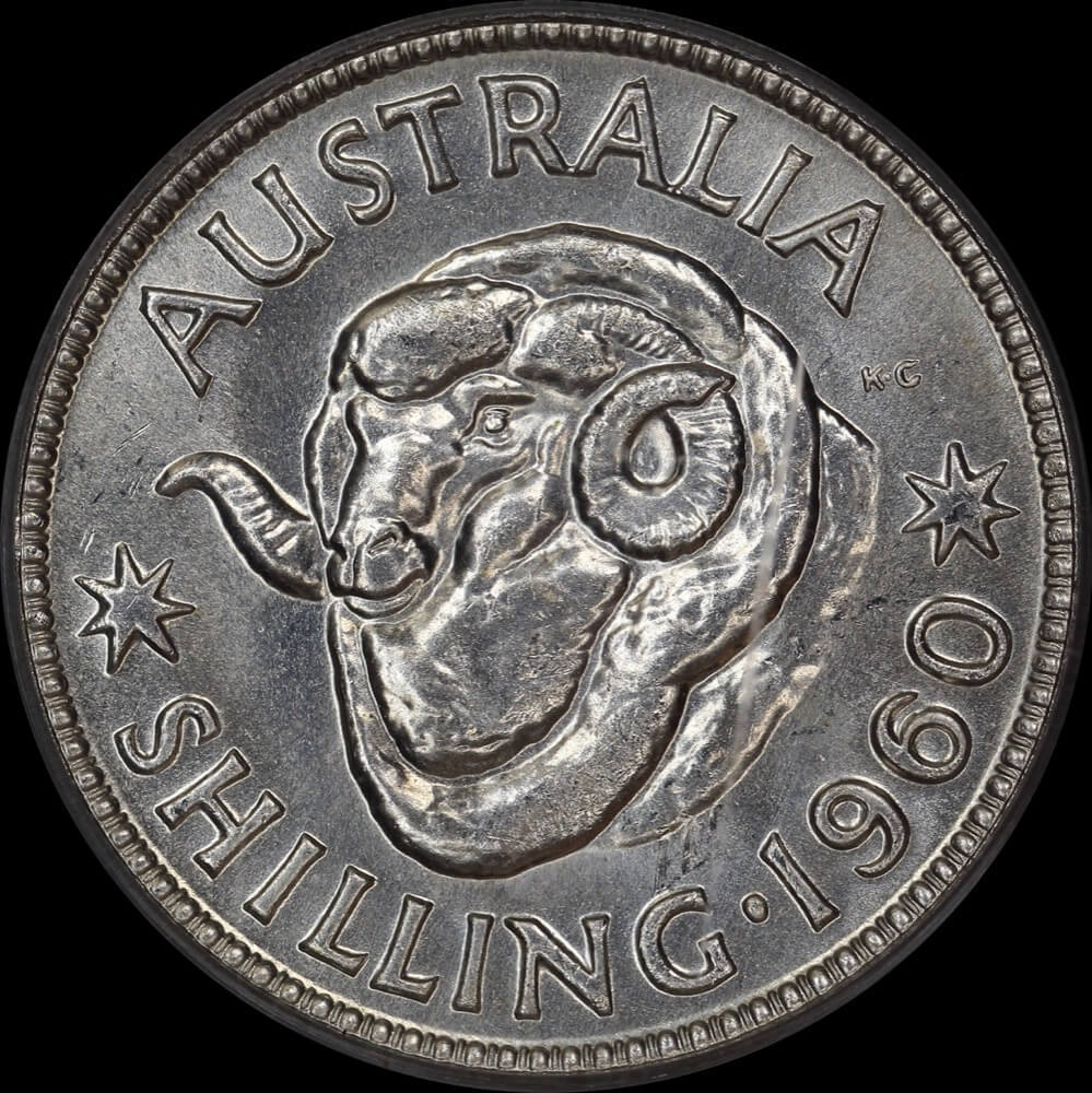1960 Shilling Gem Unc (PCGS MS66) product image