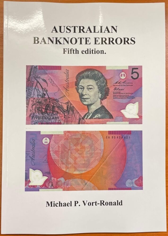 Australian Banknote Errors Softcover Book by Mick Vort-Ronald product image