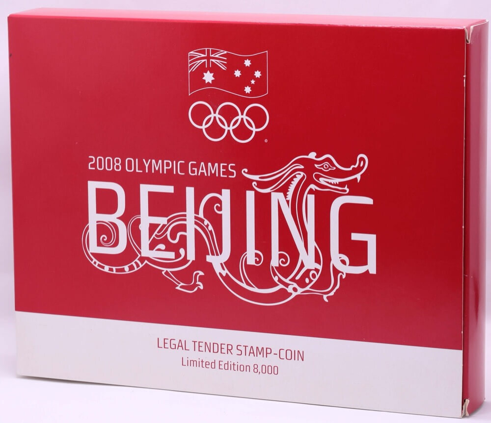 Australia 2008 Silver Half Ounce Proof Coin Beijing Olympics Legal Tender Stamp-Coin product image