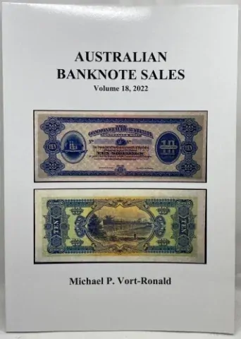 Australian Banknote Sales by Mick Vort Ronald 2022 product image