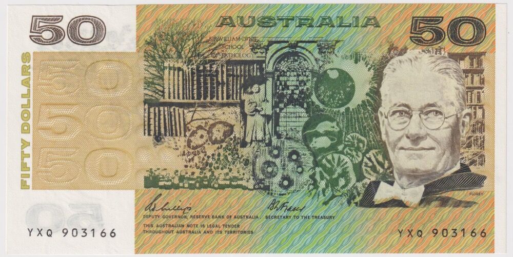 1989 $50 Note Phillips/Fraser R511 Uncirculated product image