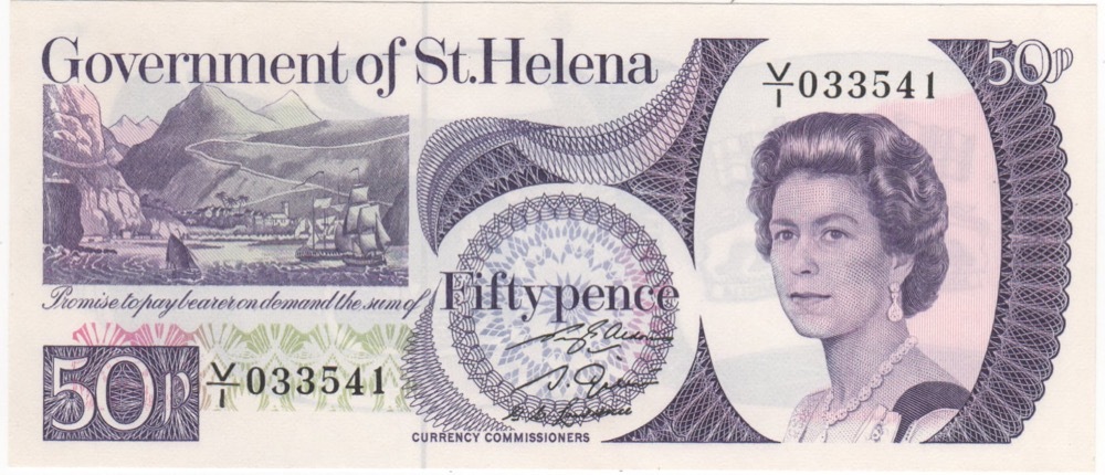 Saint Helena 1979 50 Pence Pick#5a Uncirculated V/1 033541 product image