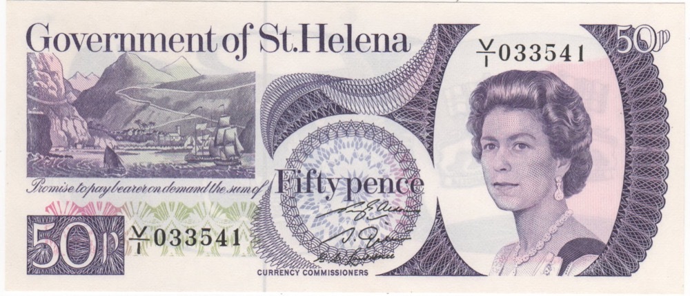 Saint Helena 1979 50 Pence  Pick#5a Uncirculated V/1 033541 product image
