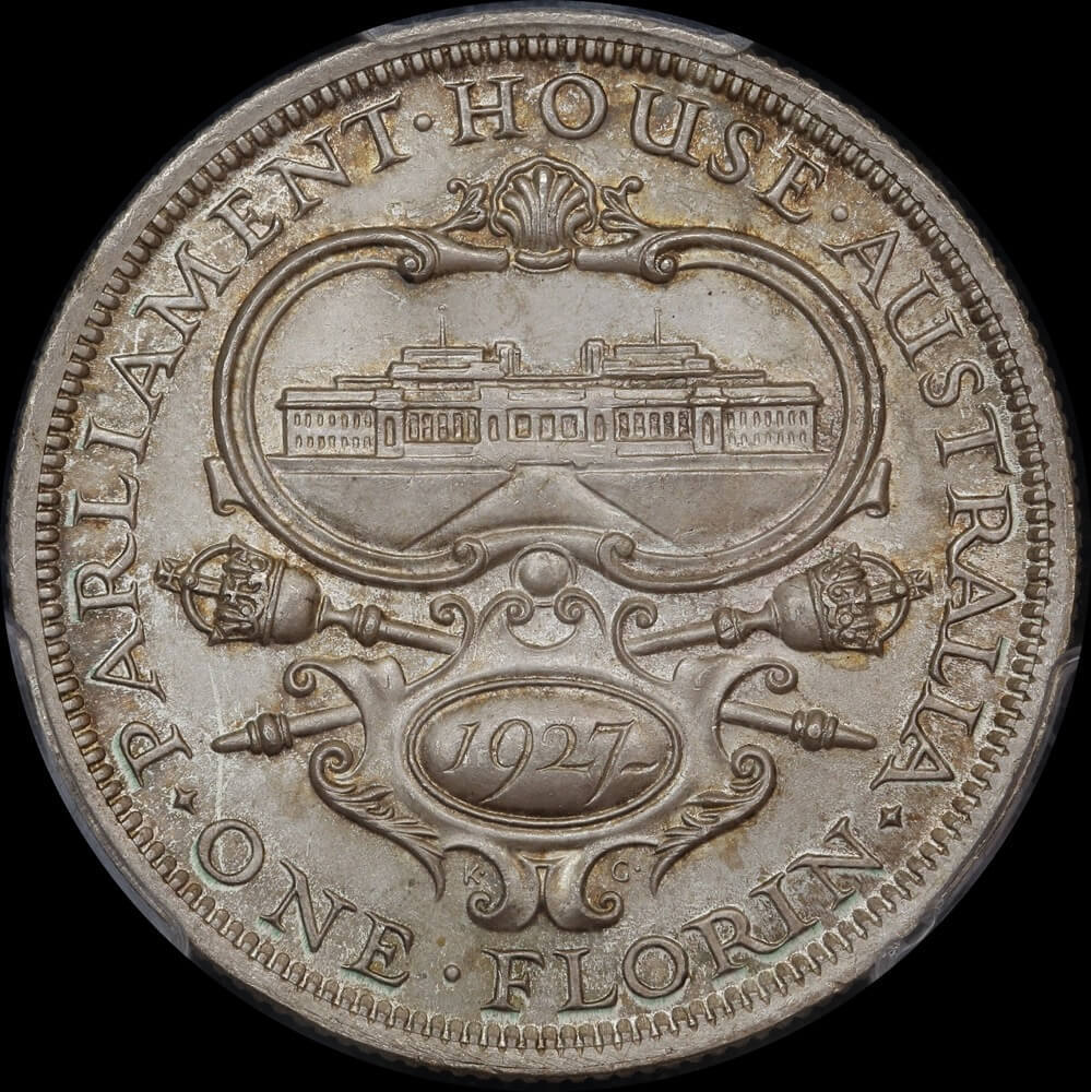 1927 Florin Canberra Gem Unc (PCGS MS66) product image