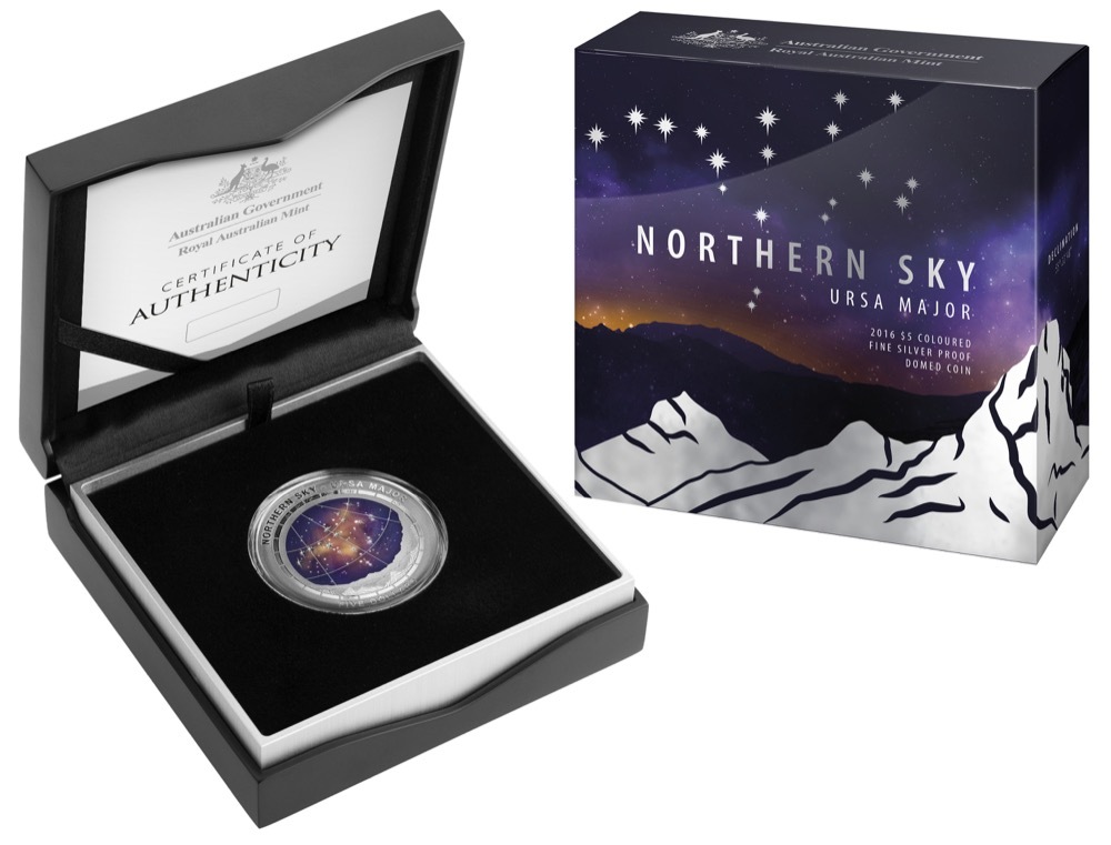 2016 Silver 1oz Proof Northern Sky Ursa Major product image