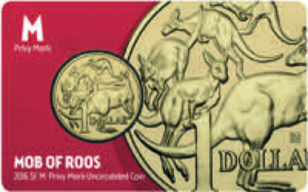 One Dollar Uncirculated In Card 2016 Melbourne Money Expo Privy Mark product image