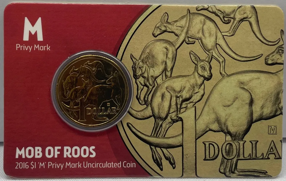 2016 1 Dollar Uncirculated Coin Melbourne Money Expo Privy Mark product image