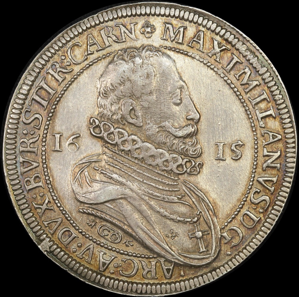 Austria 1615 Silver Taler KM#188.4 about EF product image