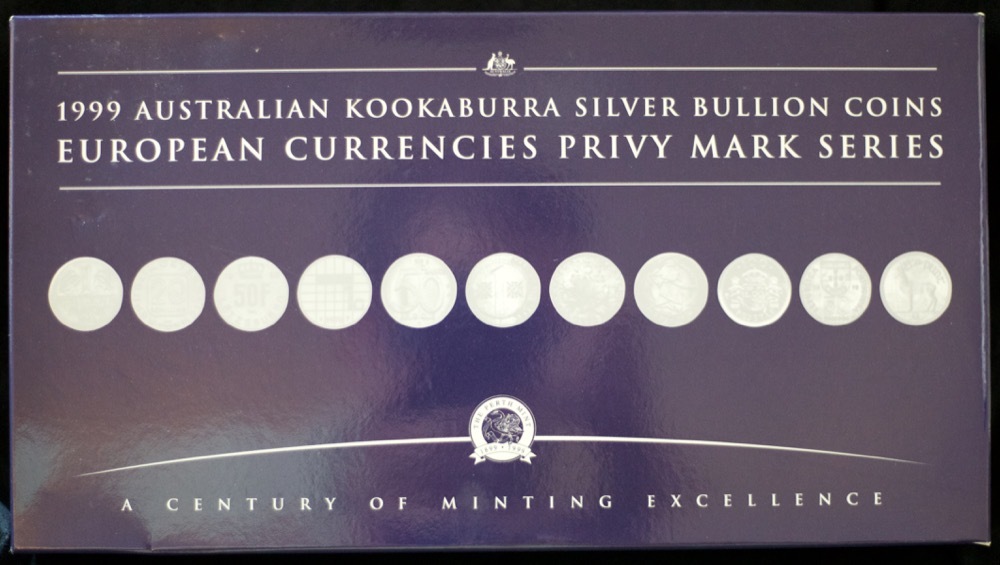 Australia 1999 Silver 11 Coin Privy Mark Set European Currencies product image