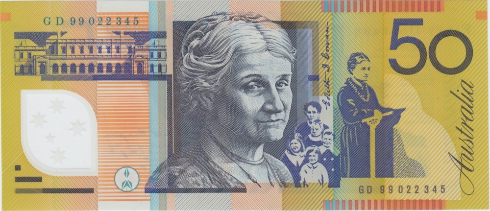 1999 $50 Note Macfarlane/Evans R518c Uncirculated product image
