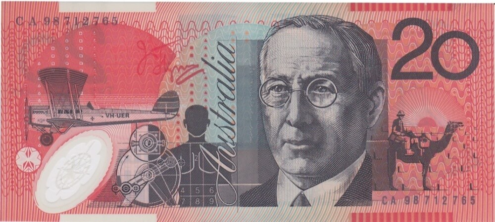 1998 $20 Note Macfarlane/Evans R418b Uncirculated product image