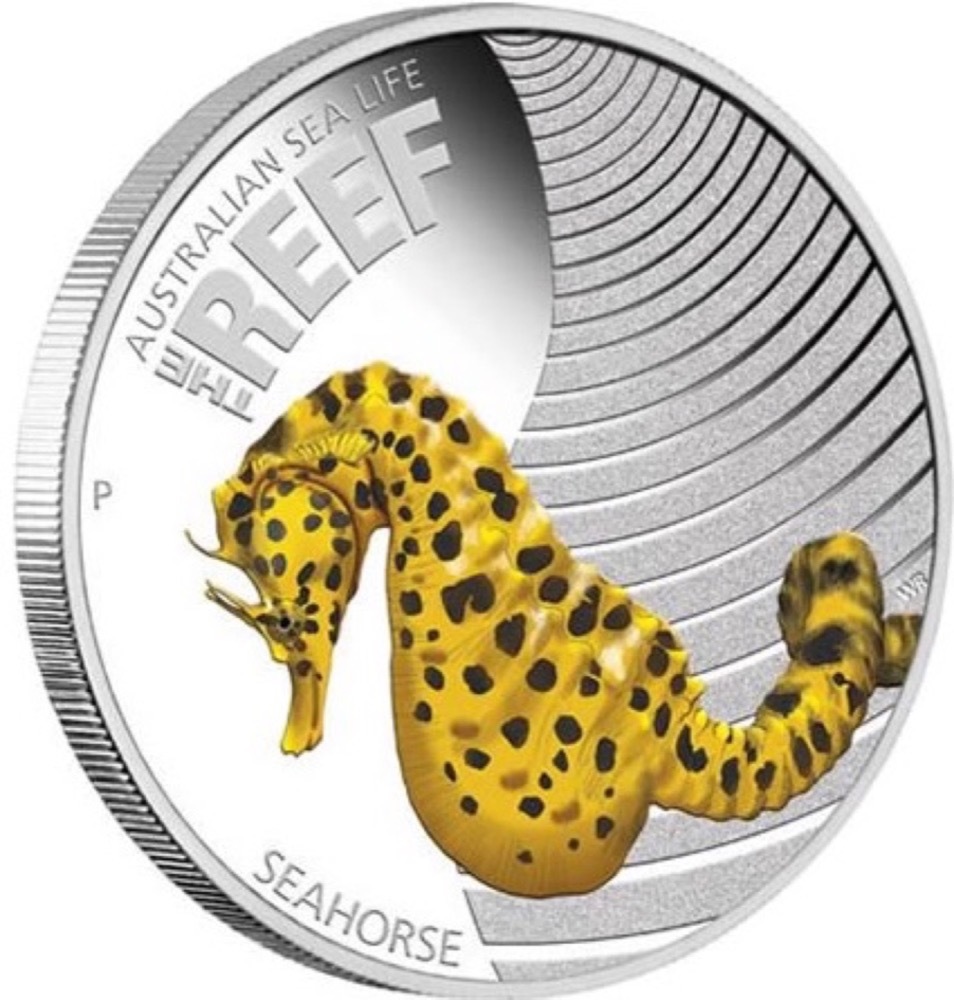 2010 Silver Half Ounce Proof Reef - Sea Horse product image