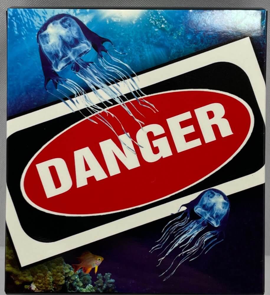 Tuvalu 2011 Silver Proof 1 Ounce Danger - Box Jellyfish product image