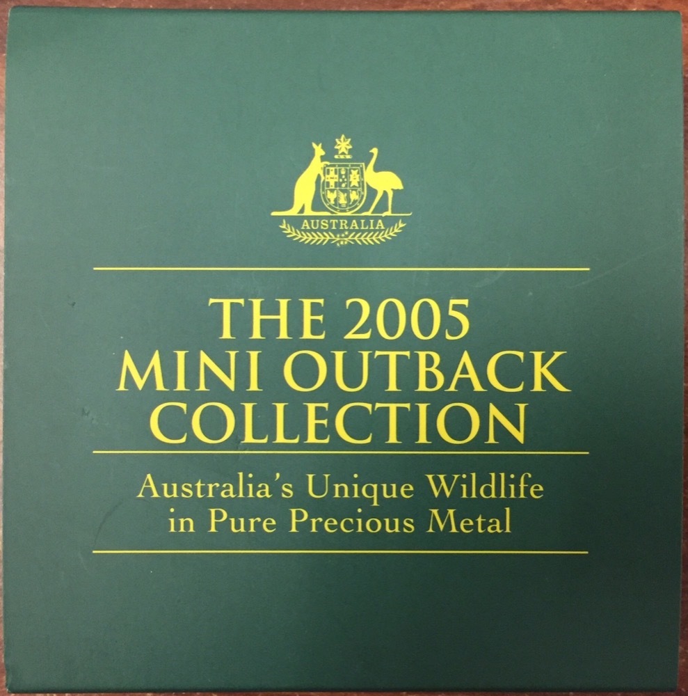 2005 Gold Platinum Silver Proof Coin Set Mini Outback Collection product image