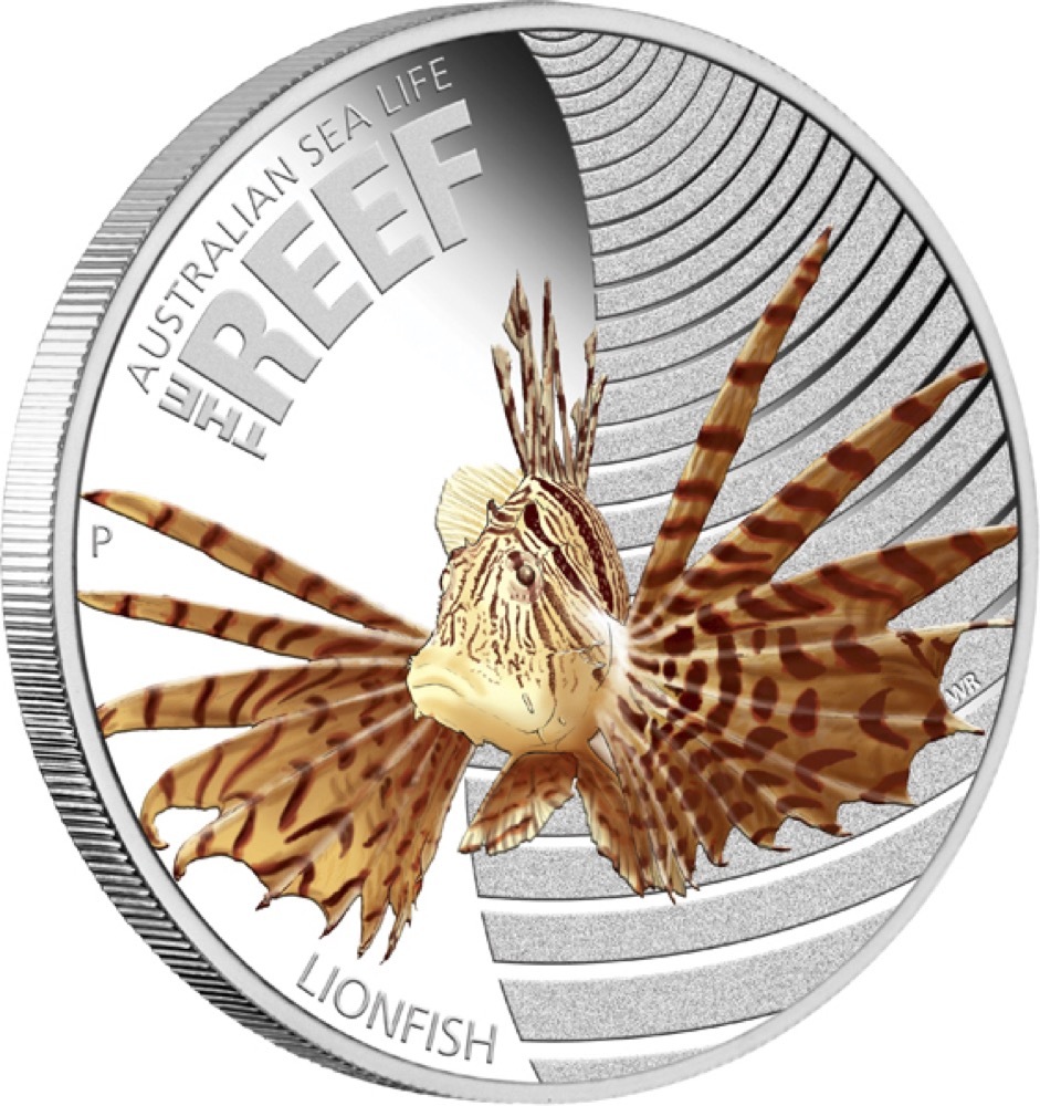 2009 Silver Half Ounce Proof Reef - Lionfish product image