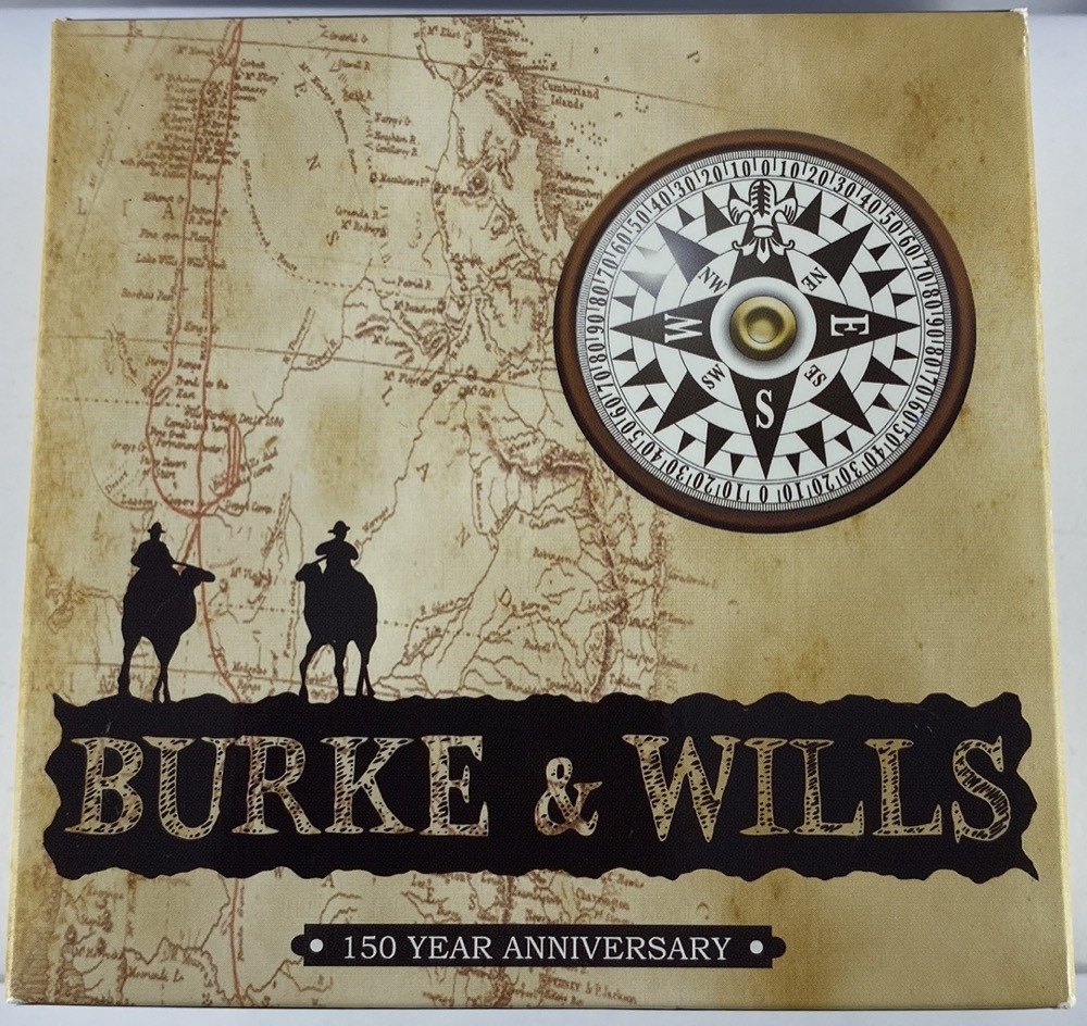 2010 Silver 1 Ounce Proof Burke and Wills product image