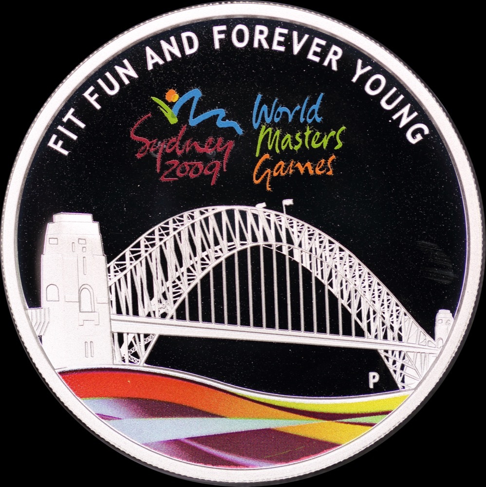 2009 Silver 1 Ounce Proof Sydney Masters Games product image