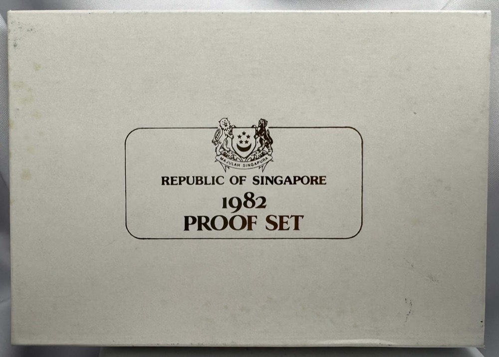Singapore 1982 Proof Coin Set product image
