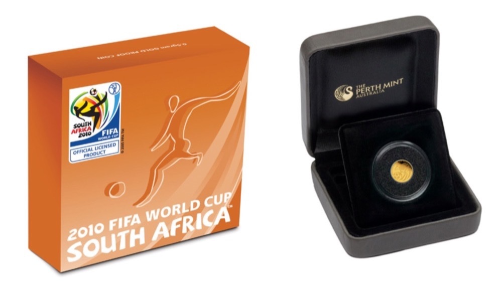 2009 Gold Half Gram Proof FIFA World Cup - South Africa product image