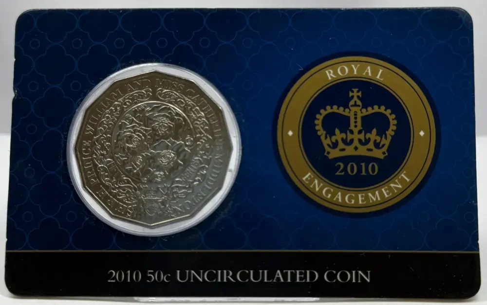 2010 50 Cent Uncirculated Royal Engagement product image