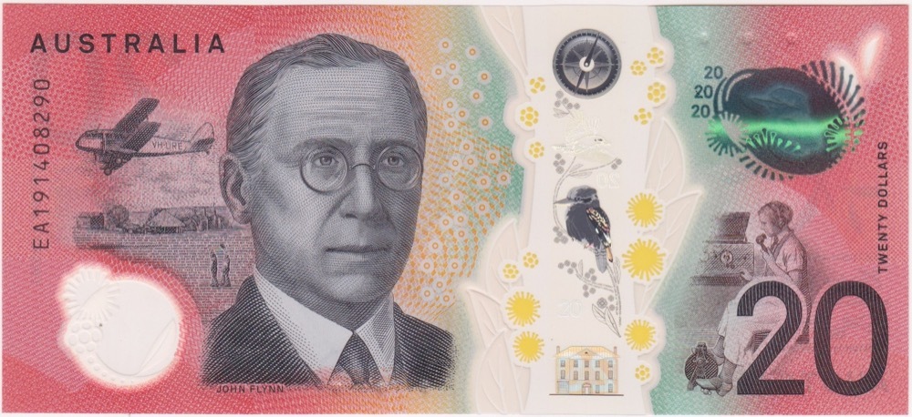 2019 $20 Note EA19 Last Prefix R427L Lowe/Gaetjens Uncirculated product image