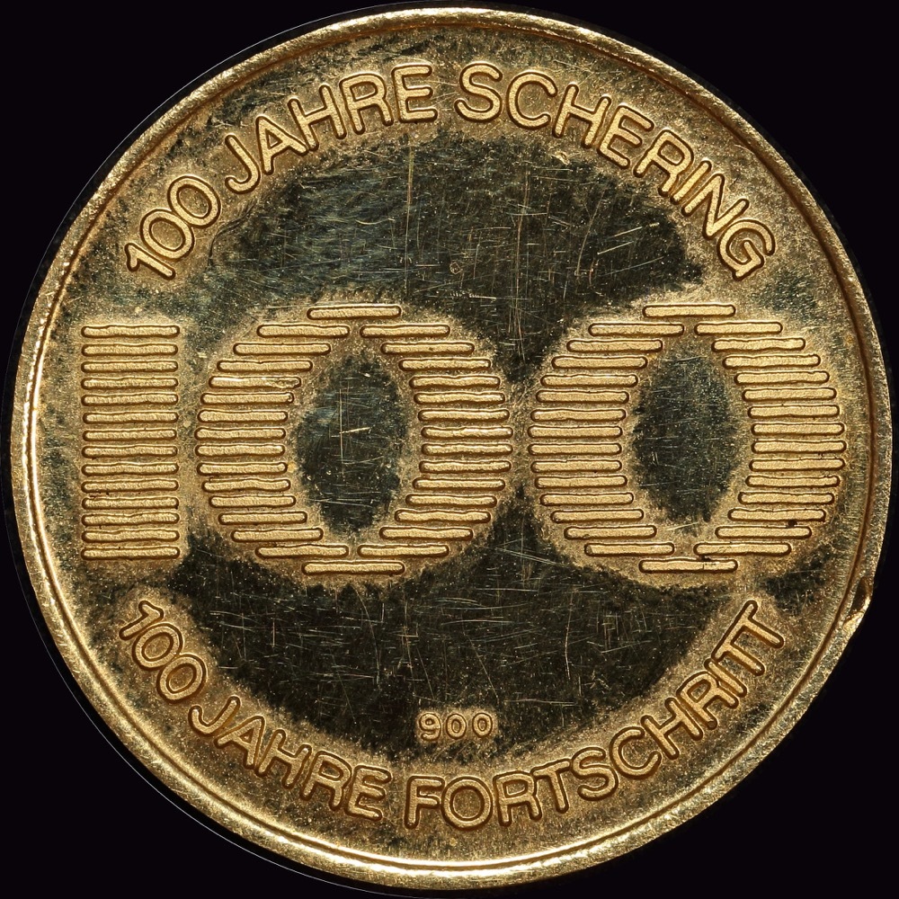 Germany - Schering Corporation 1971 Commemorative Gold Medallion product image