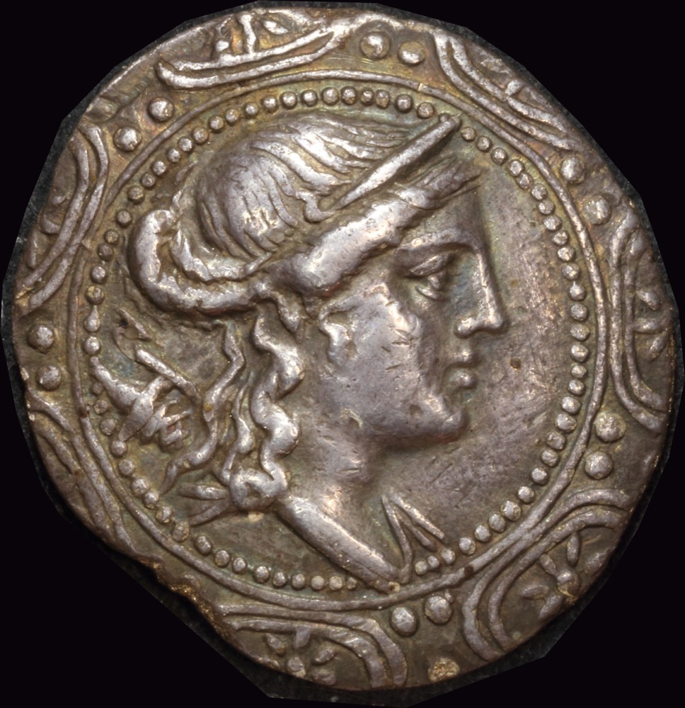 Ancient Greece (Thrace / Amphipolis)  158~149 BC Silver Tetradrachm S# 1386 good VF product image