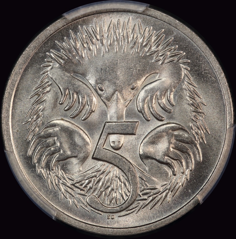 Australia 1972 Five Cents PCGS MS64 product image