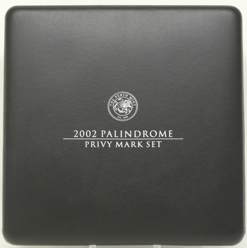 Australia 2002 SIlver 4 Coin 2 oz Privy Mark Set Palindrome Coins product image