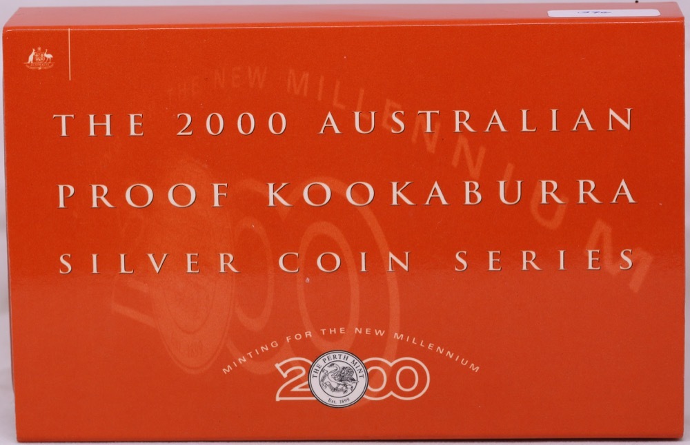 2000 Silver Two Coin Proof Set Kookaburras product image