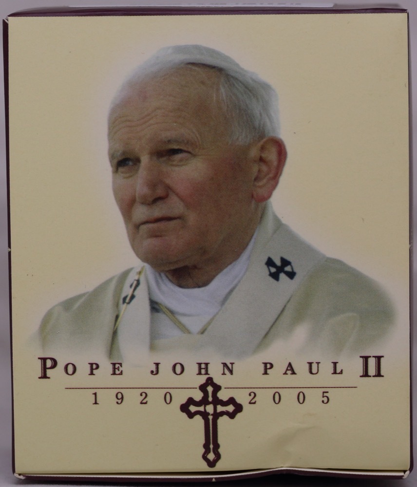 2005 Silver One Ounce Proof Coin Pope John Paul II product image