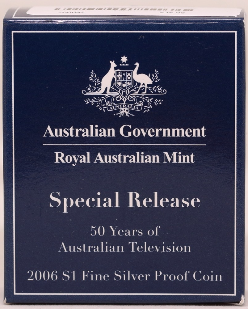 2006 One Dollar Silver Proof Coin TV - ANDA Show Special product image