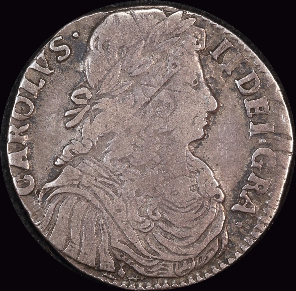 Scotland 1672 Silver Merk SC21M-055 Very Fine product image