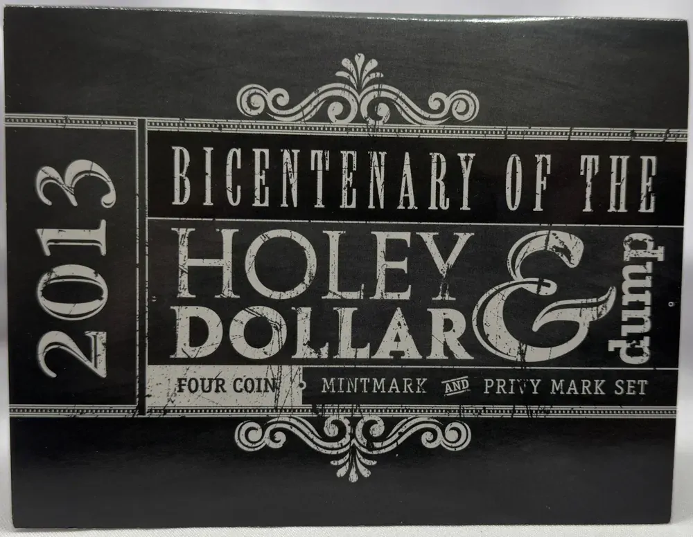 2013 4 Coin Privy Mark Set Bicentenary of the Holey Dollar product image