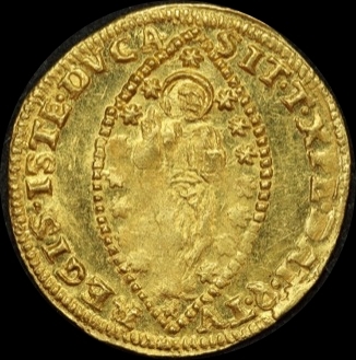 Republic of Venice (Italian States) 1735 ~ 1741 Gold Zecchino KM#562 / FR# 1391 Extremely Fine product image