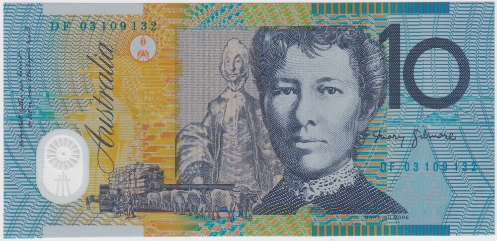 2003 $10 Note DF03 Last Prefix Macfarlane/Henry R320bL Unc product image
