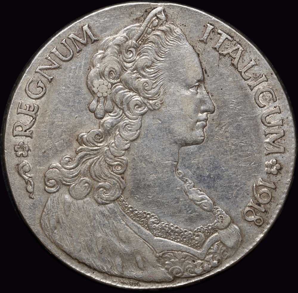 Eritrea 1918 Silver Tallero KM# 5 Extremely Fine product image