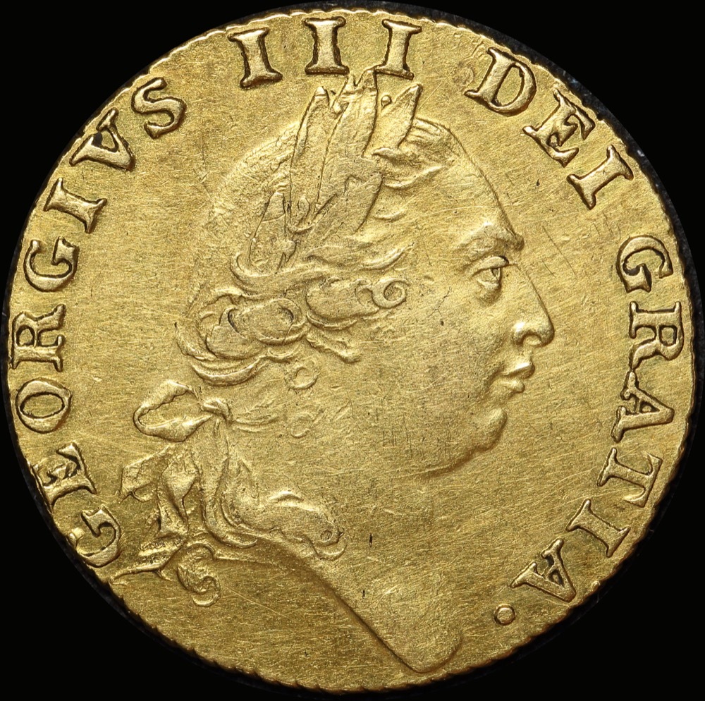 1787 Gold Guinea George III S#3729 Very Fine product image