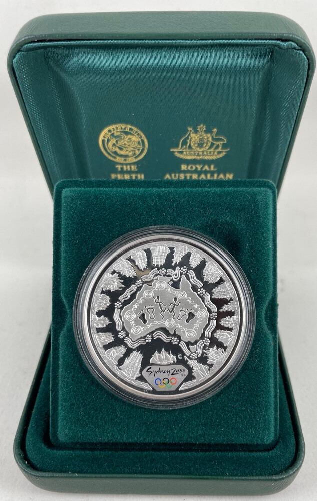 2000 Silver Olympic Proof Coin A Sea Change (I) product image