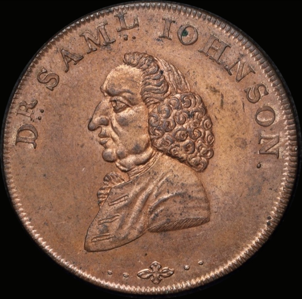 Staffordshire (Lichfield); Kempson Copper Halfpenny Token 1796 A# FDC product image
