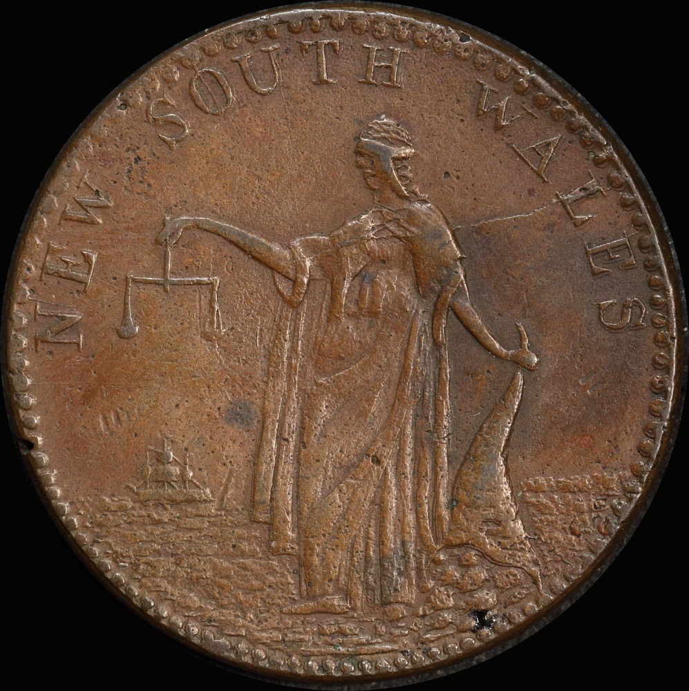 Whitty & Brown Copper Penny Token Undated A# 634 about VF product image