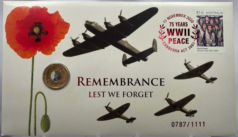 2020 $2 PNC Remembrance - Lest We Forget Foil Overprint product image