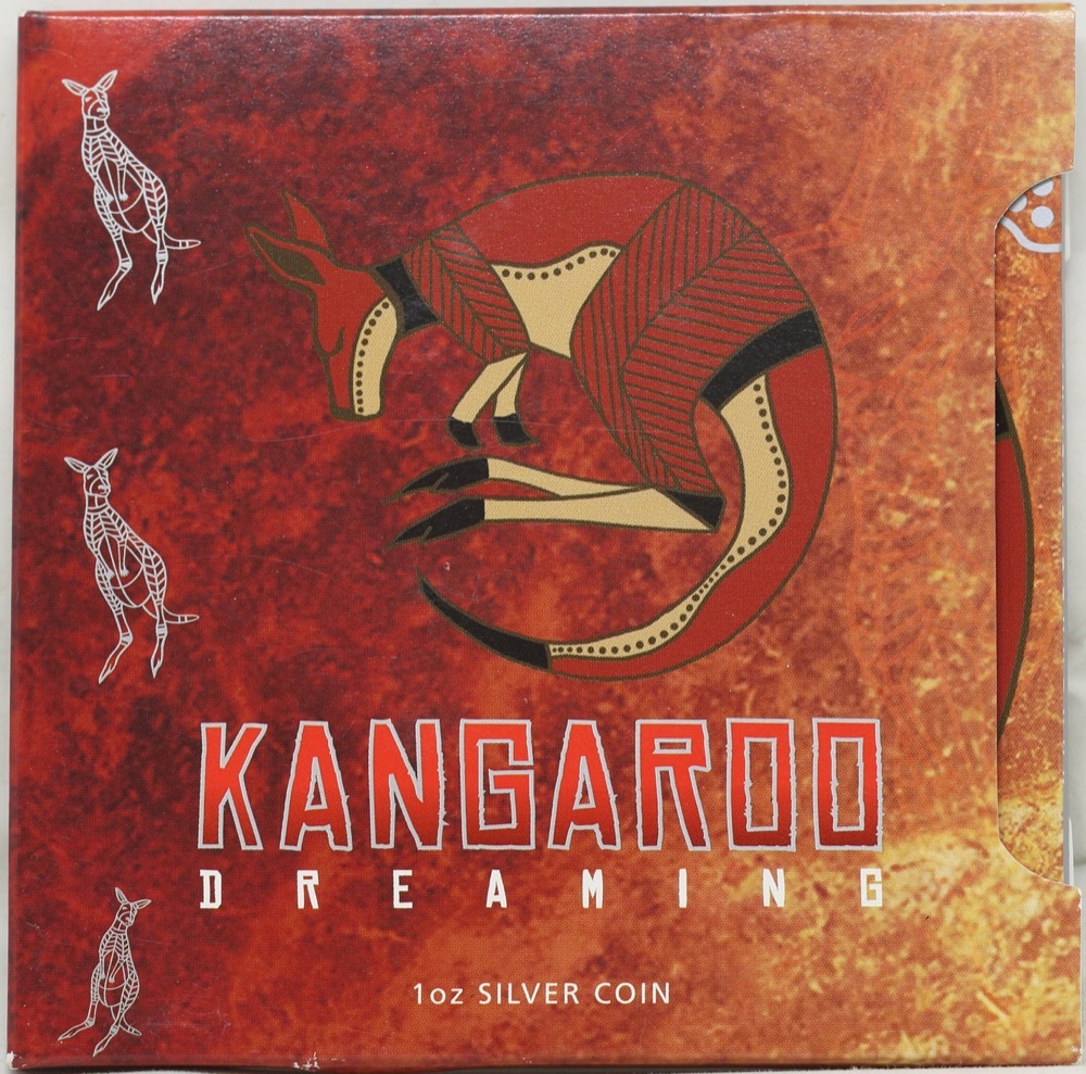 2008 Silver 1oz Proof Kangaroo Dreaming product image