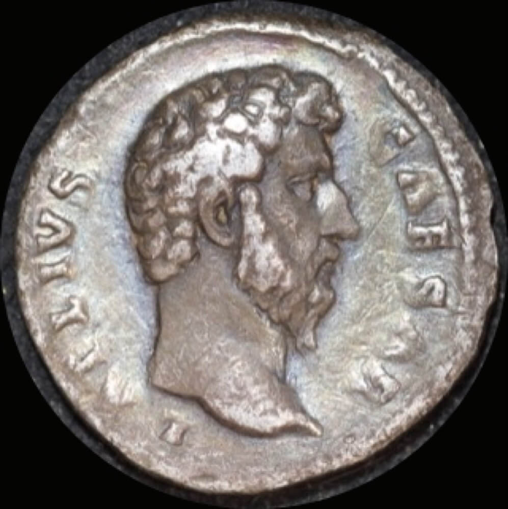 Ancient Rome (Imperial) 136 ~ 138 AD Aelius Silver Denarius S# 3967 about VF product image