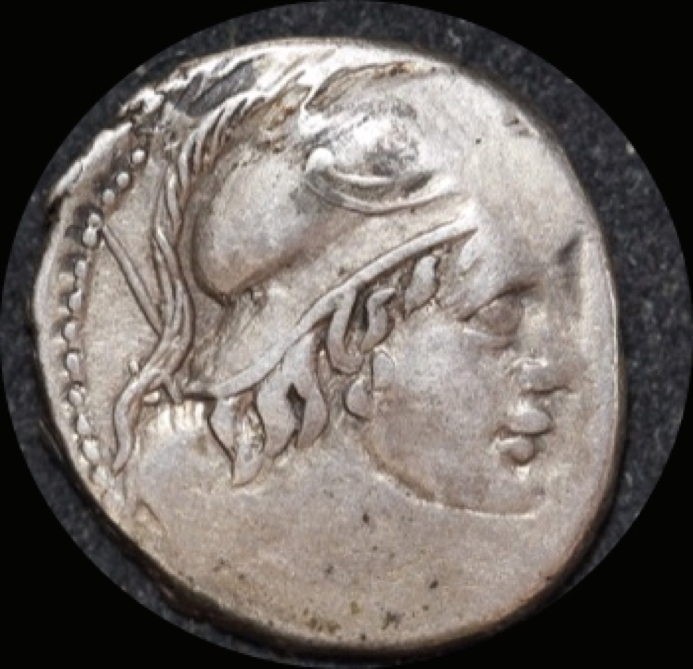 Ancient Rome (Republic)  88 BC Cn. Cornelius Lentulus Clodianus Silver Denarius Victory in biga  RRC 345/1 Fine product image