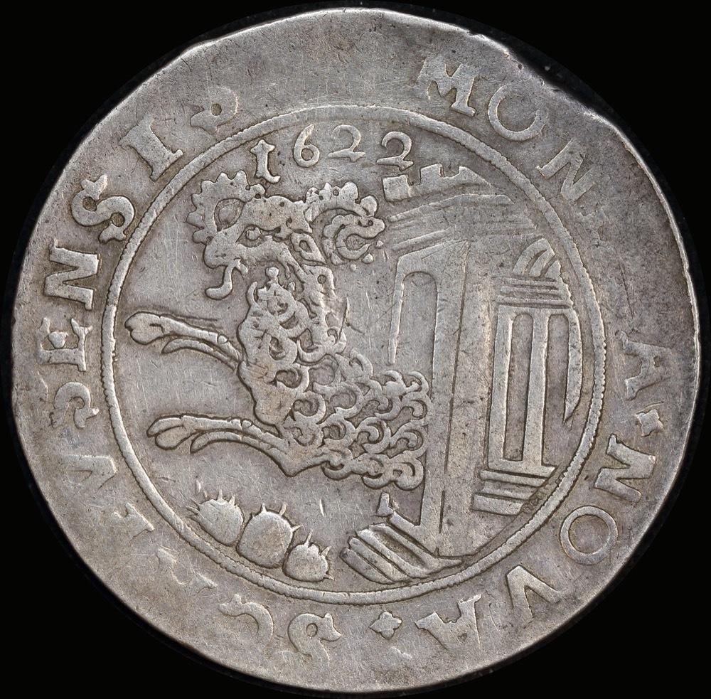 Swiss States (Schaffhausen) 1622 Silver Taler Dav# 4627 Good Fine product image